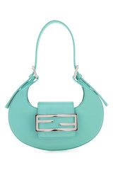 Sea Green Satin Mini Cookie Handbag