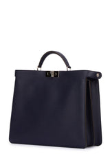 Top Handle Bag In Blue