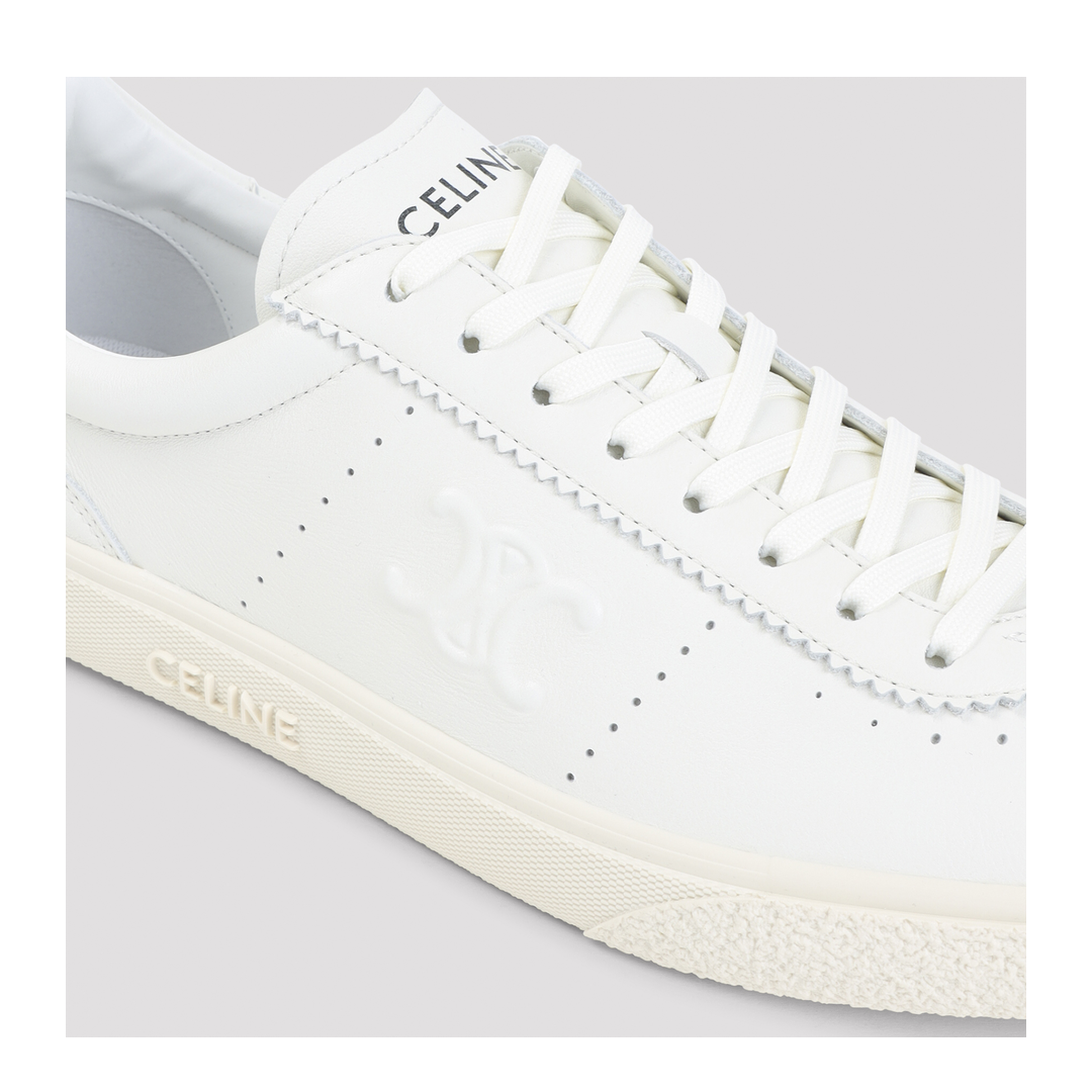 MAYFEYR - Celine - Low Lace-Up Sneakers With Triomphe - 364665189