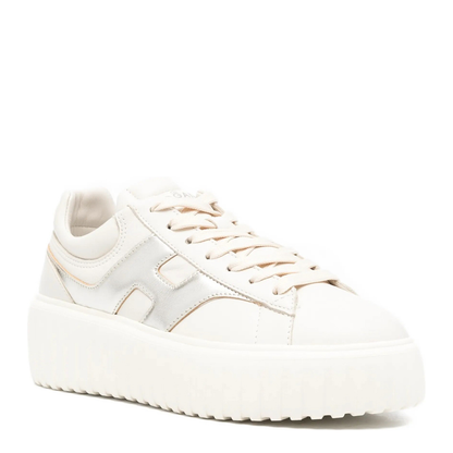 MAYFEYR - Hogan - Striped Nappa Leather Sneakers - HXW6450FE91NCS