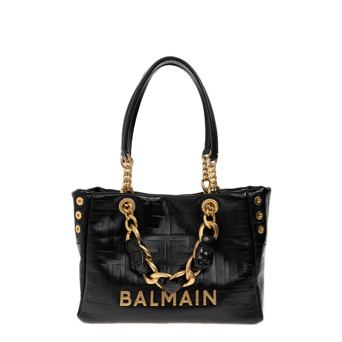 MAYFEYR - Balmain - Small 1945 Soft Bag - HN1FD871LETF0PA