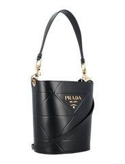 Logo Plaque Bucket Bag