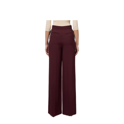 MAYFEYR - Elisabetta Franchi - Red Trousers - PA05747E2CI8