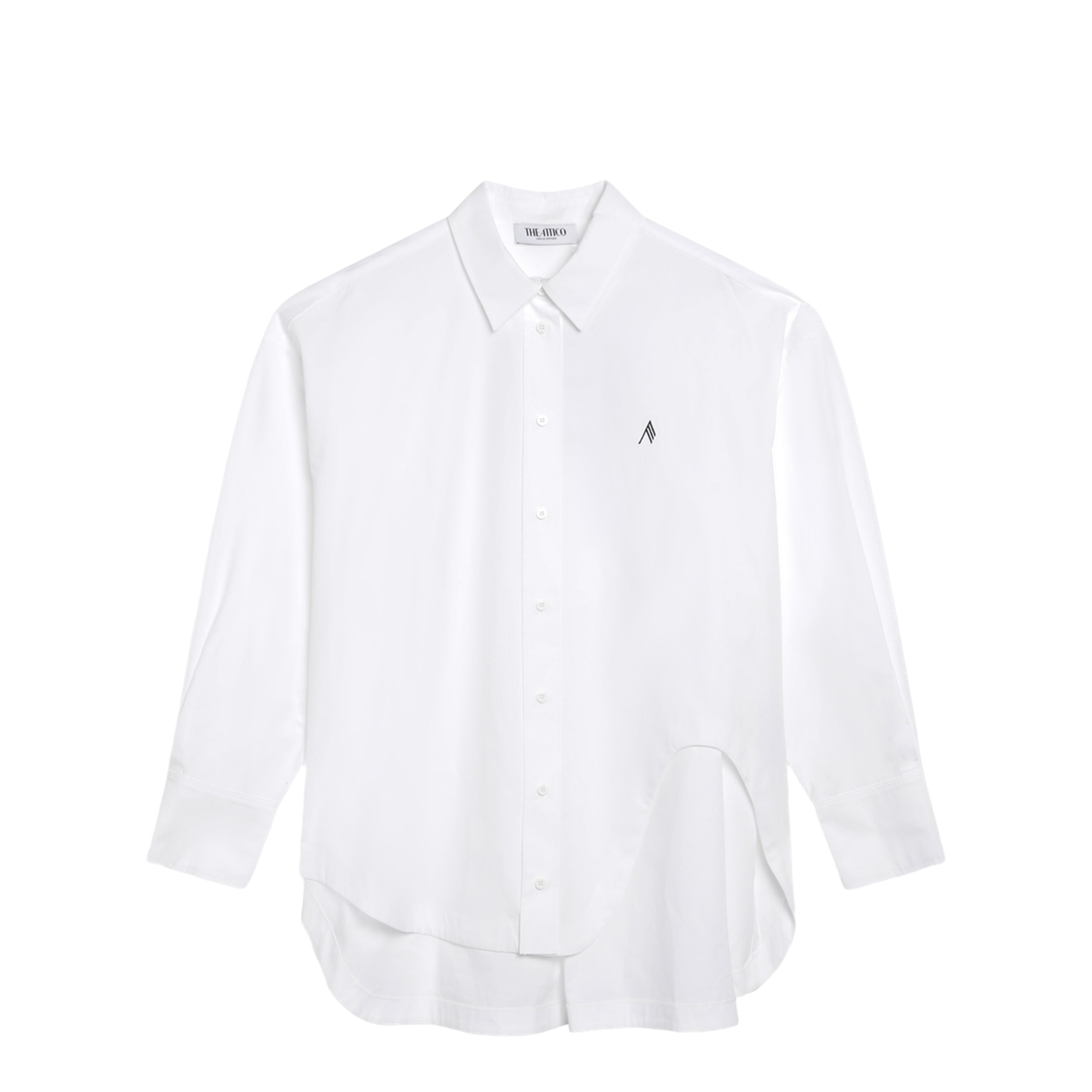 MAYFEYR - The Attico - Diana Shirt In White Cotton - 261WCH00004CCC052AA870