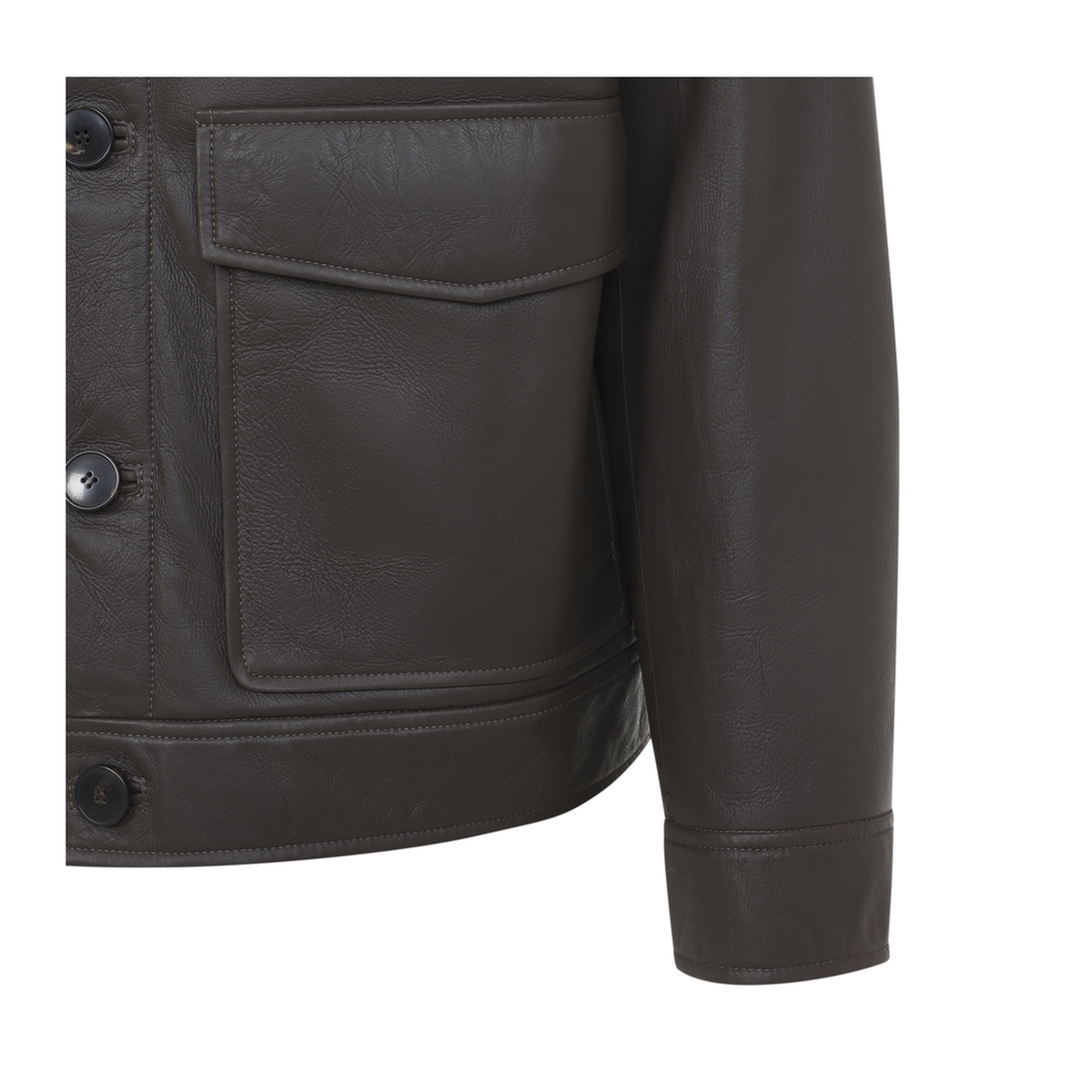 MAYFEYR - Yves Salomon - Leather Jacket - 27WHV60267MSIS2330