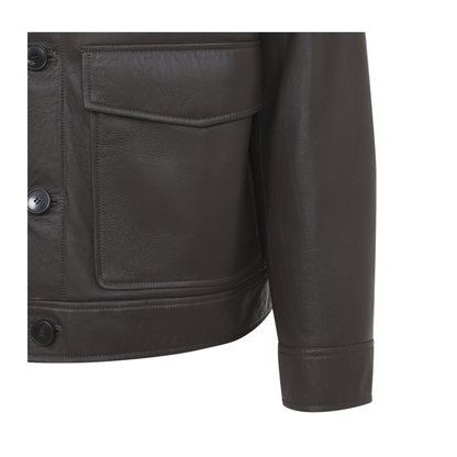 MAYFEYR - Yves Salomon - Leather Jacket - 27WHV60267MSIS2330