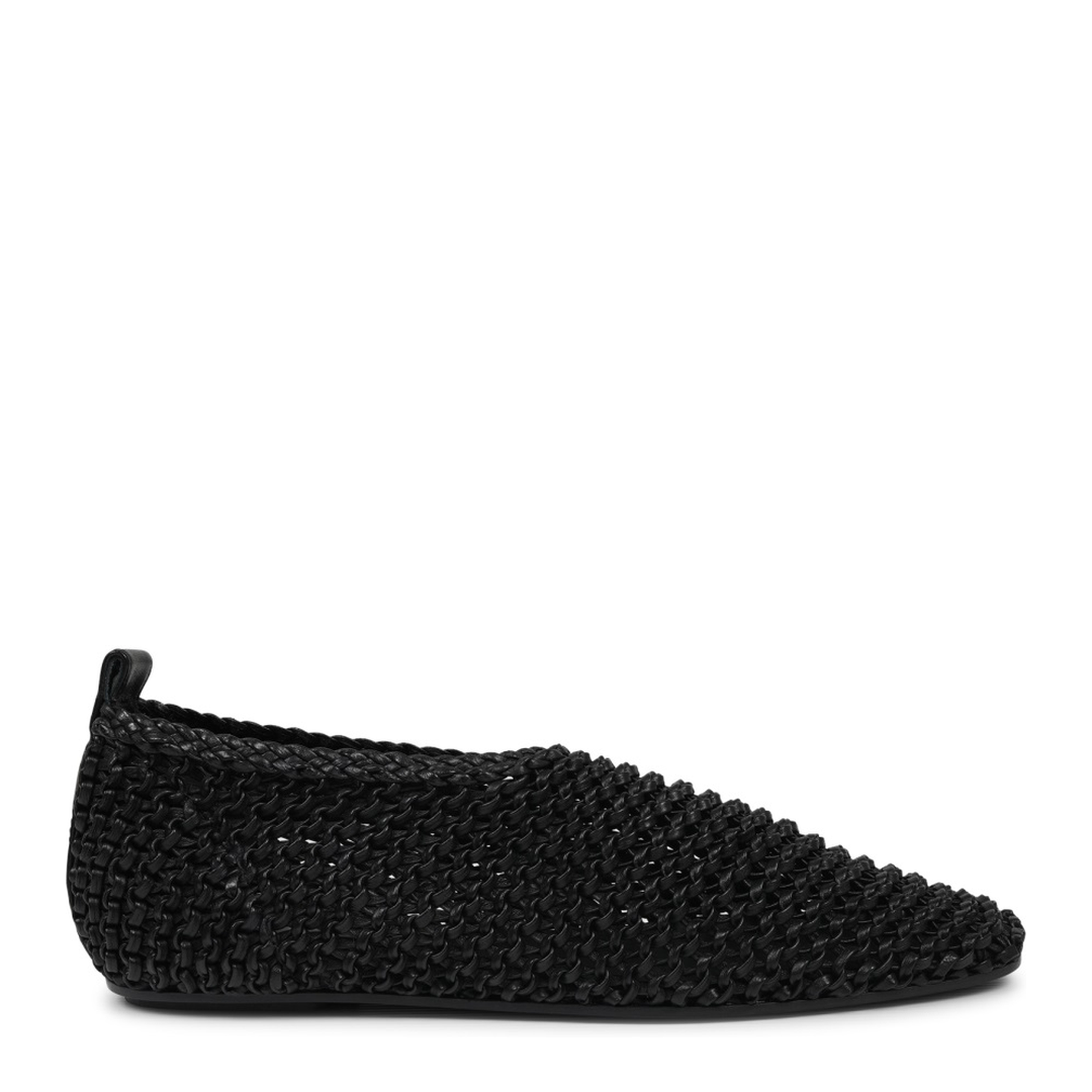 MAYFEYR - Toteme - Leather Ballerina - 252WAS2358LE0134BLACK001