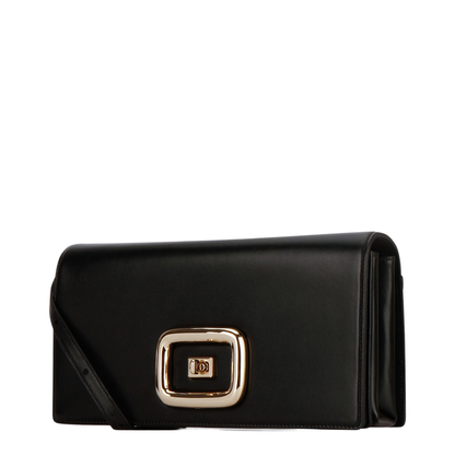 Viv' Choc Large Bag in Leather