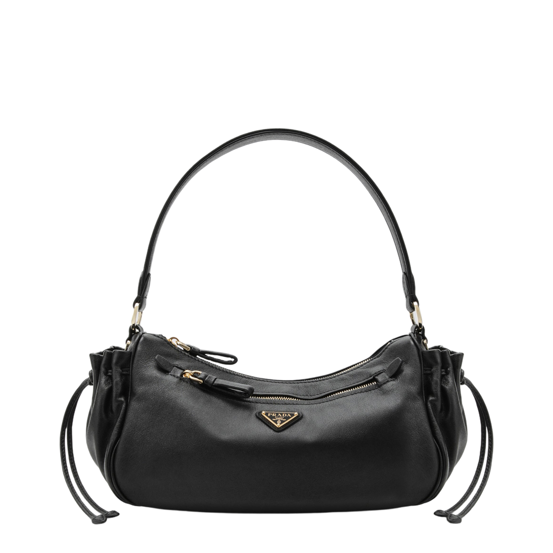MAYFEYR - Prada - Small Black Leather Bag - 1BC296OOO2ZQXF0002