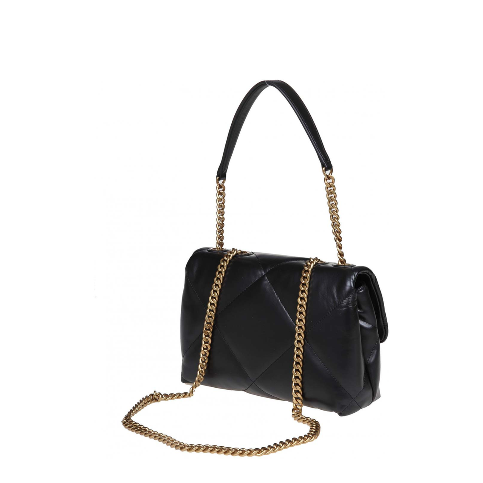 Small Kira Diamond Quilt Convertible Shoulder Bag