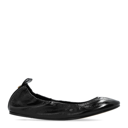 MAYFEYR - Isabel Marant - Belna Leather Ballerina Shoes - BN0005FAB3A07S01BK