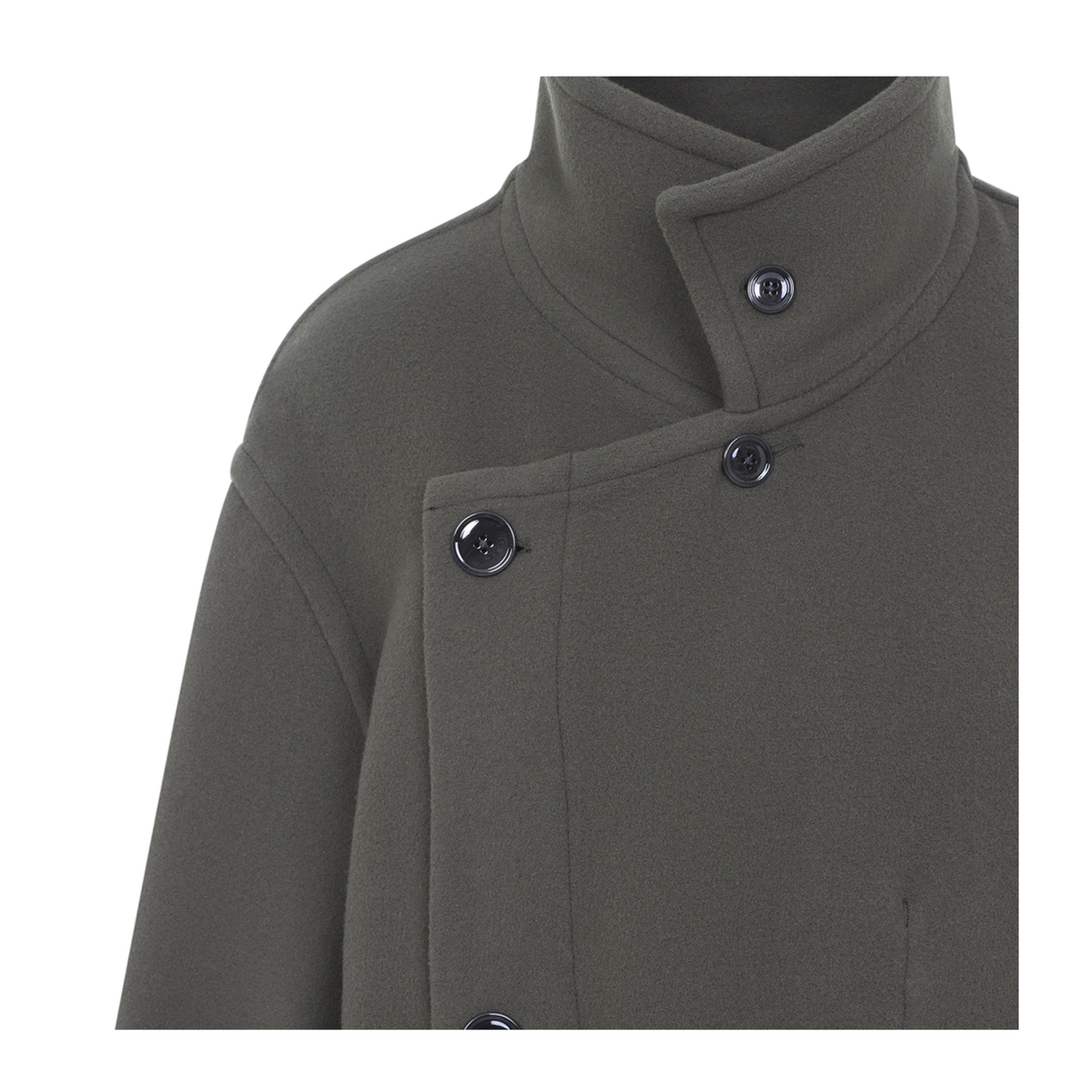 MAYFEYR - Lemaire - Wrap Wool Coat - CO1037LF1116GR610