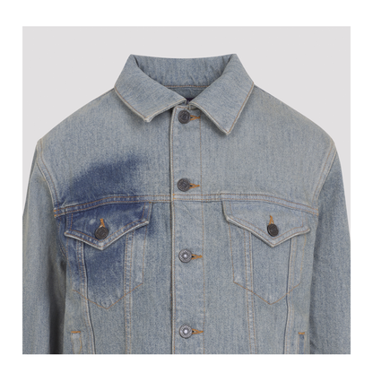 MAYFEYR - Jean Paul Gaultier - Face Print Denim Jacket - 2604WJA063D0325568