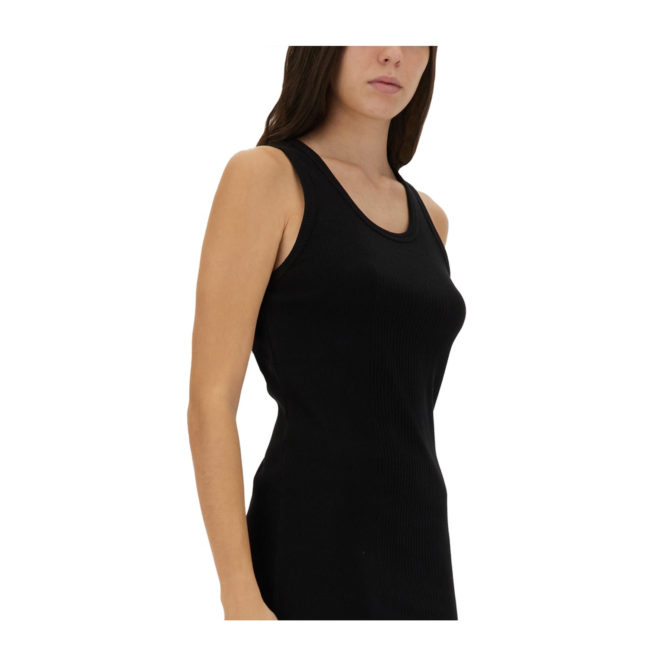 Dress with Garter Detail