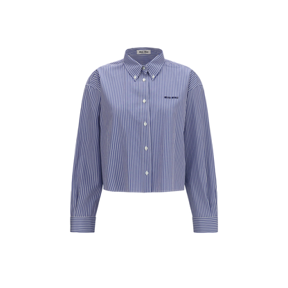 MAYFEYR - Miu Miu - Striped Cotton Shirt - MK2047SOOO195D