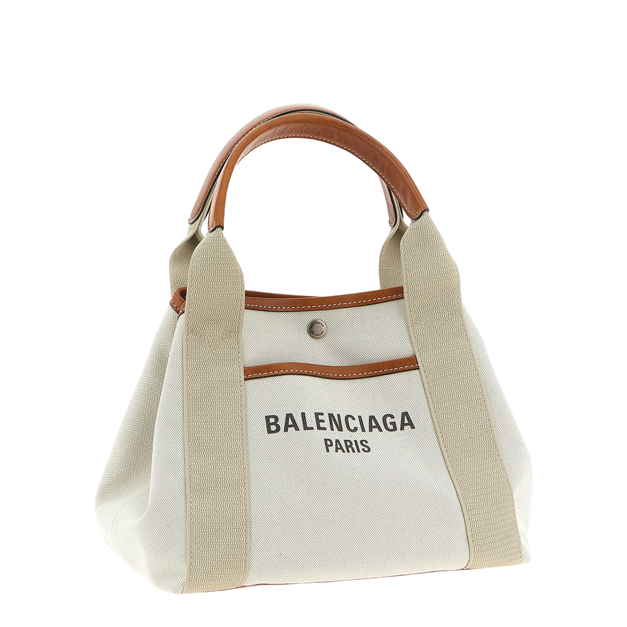 Sand Canvas Small Biarritz Shopping Bag