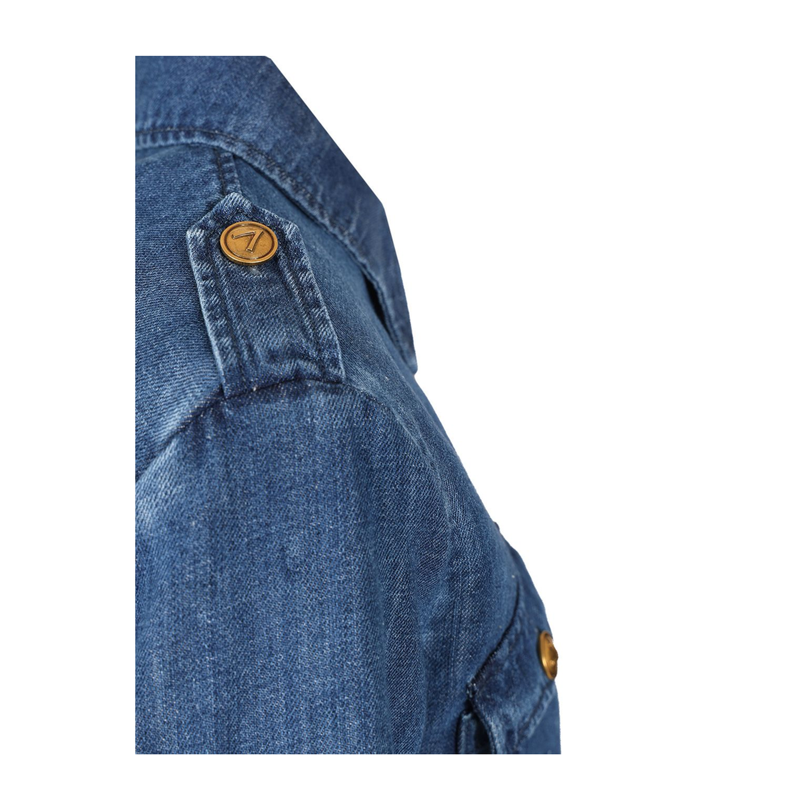 Lightweight Denim Shirt In Blue