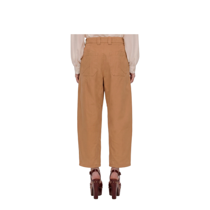 MAYFEYR - Chloè - Barrel-Leg Pants In Cotton Canvas - CH26APA19041266