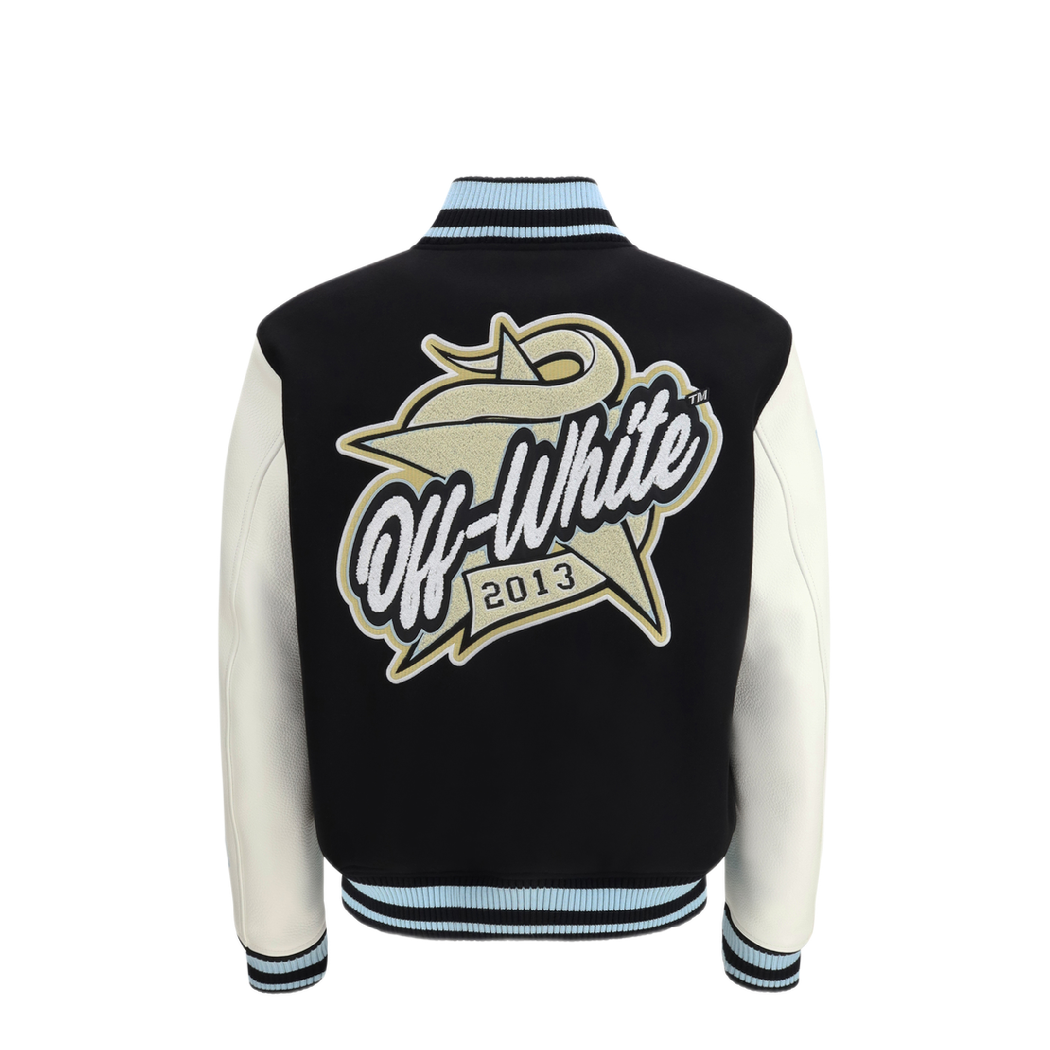 MAYFEYR - Off-White - Varsity Star Logo Jacket - 44XJA122S26L0020010001