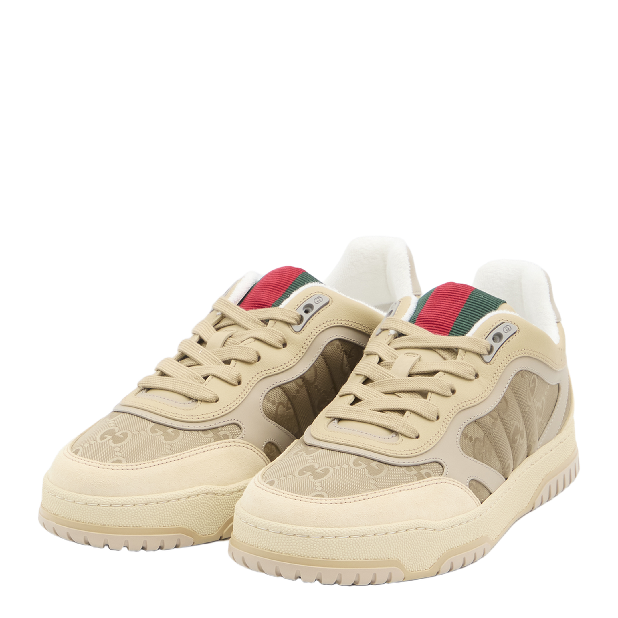 Re-Web Brown and Beige Sneaker