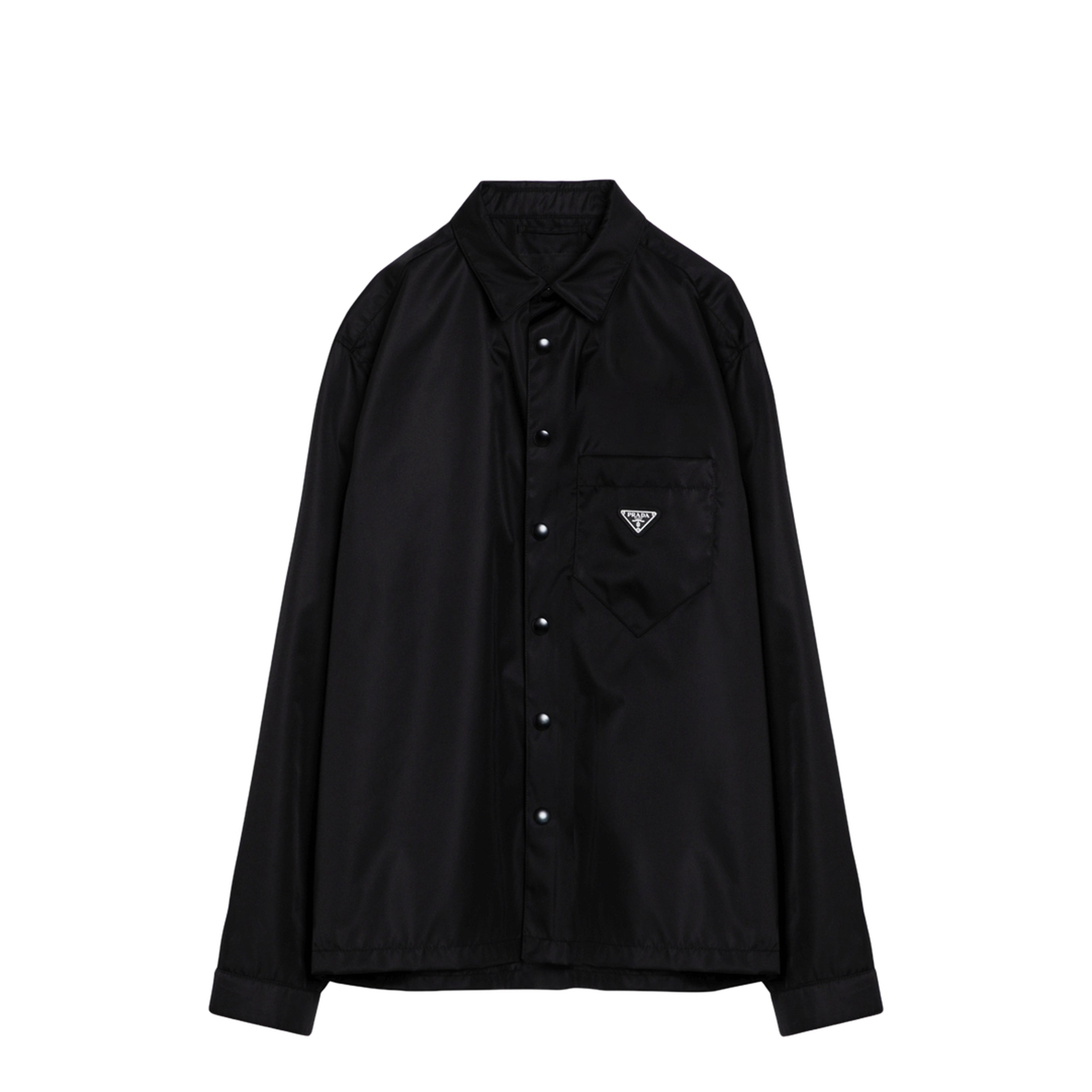 MAYFEYR - Prada - Black Re-Nylon Shirt - SC514OOO1WQ8F0002