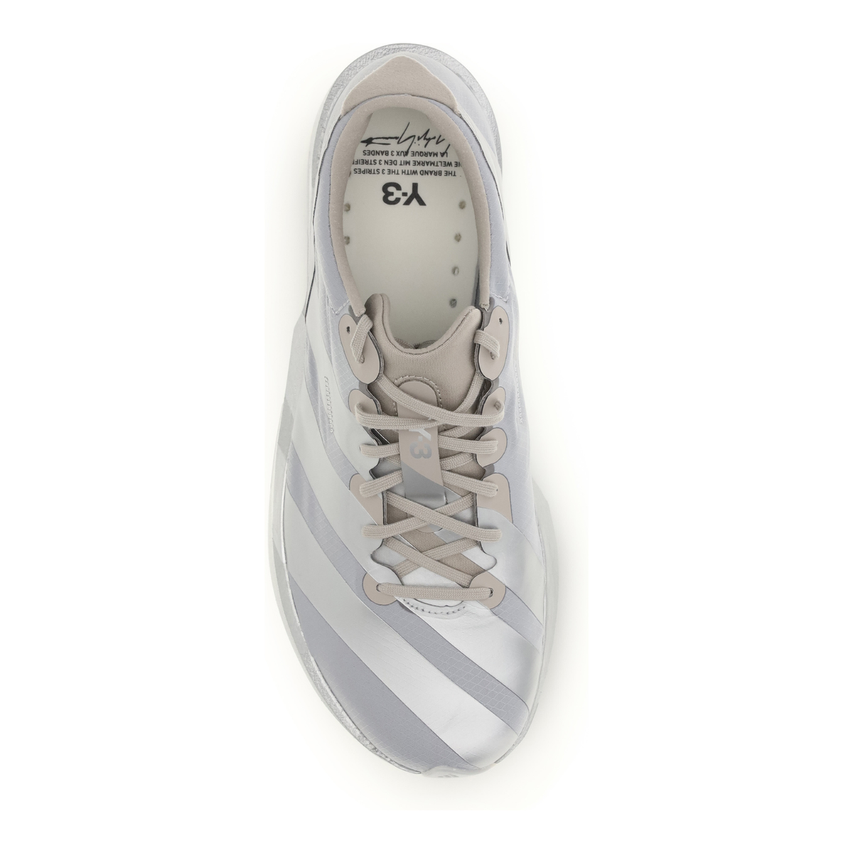 MAYFEYR - Y-3 - Adios 9 Sneakers - KI6877SILVMTSILV