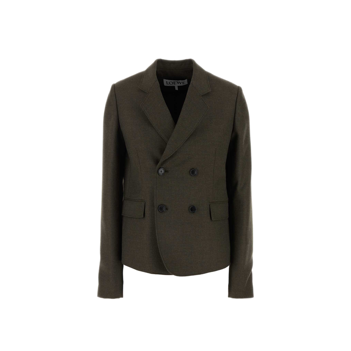MAYFEYR - Loewe - Brown Wool Blazer - S540Y03XAODARMOSMEL