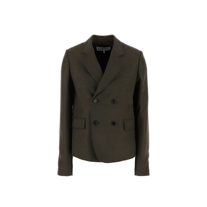 MAYFEYR - Loewe - Brown Wool Blazer - S540Y03XAODARMOSMEL