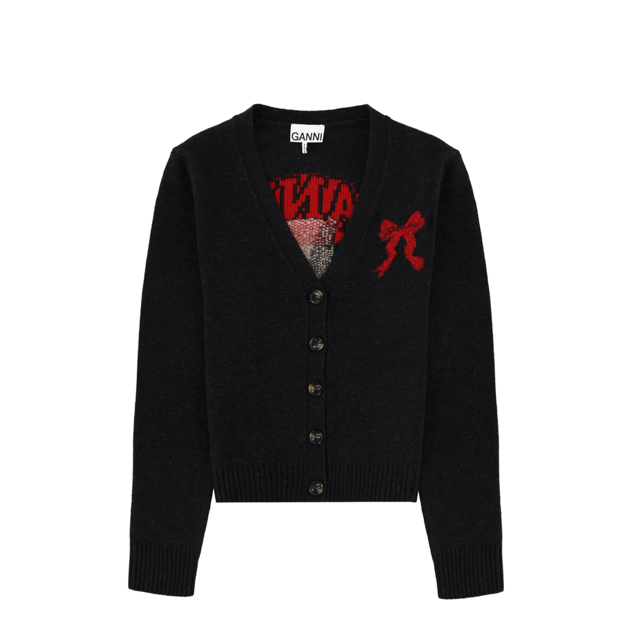 MAYFEYR - Ganni - Cardigan With Graphics - A1070090252