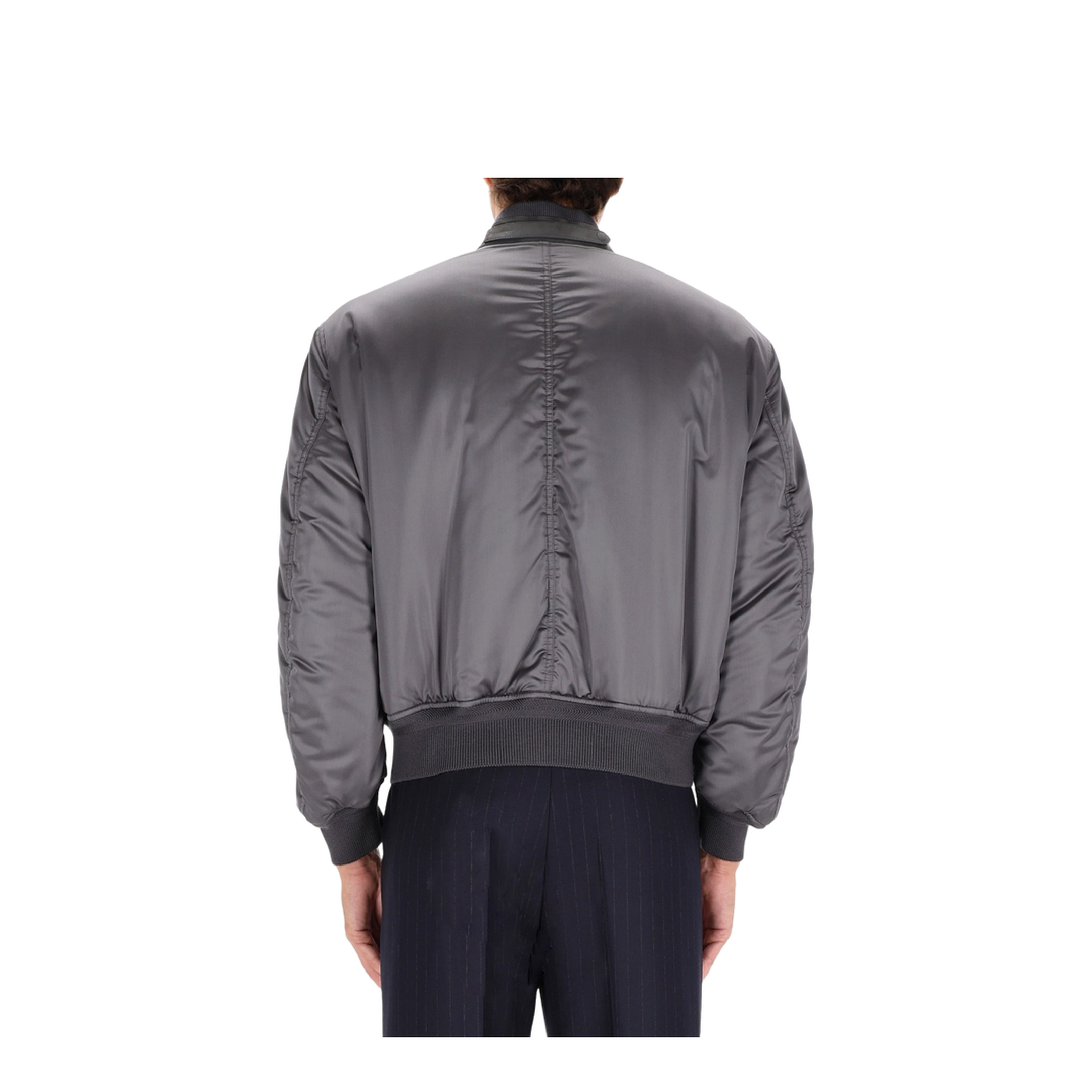 Silk Bomber Jacket