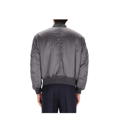 Silk Bomber Jacket