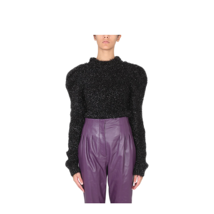 MAYFEYR - ALBERTA FERRETTI - Lurex Knit Sweater - 092851130555