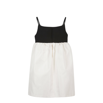 Muguet Dress in Double Wool Crepe