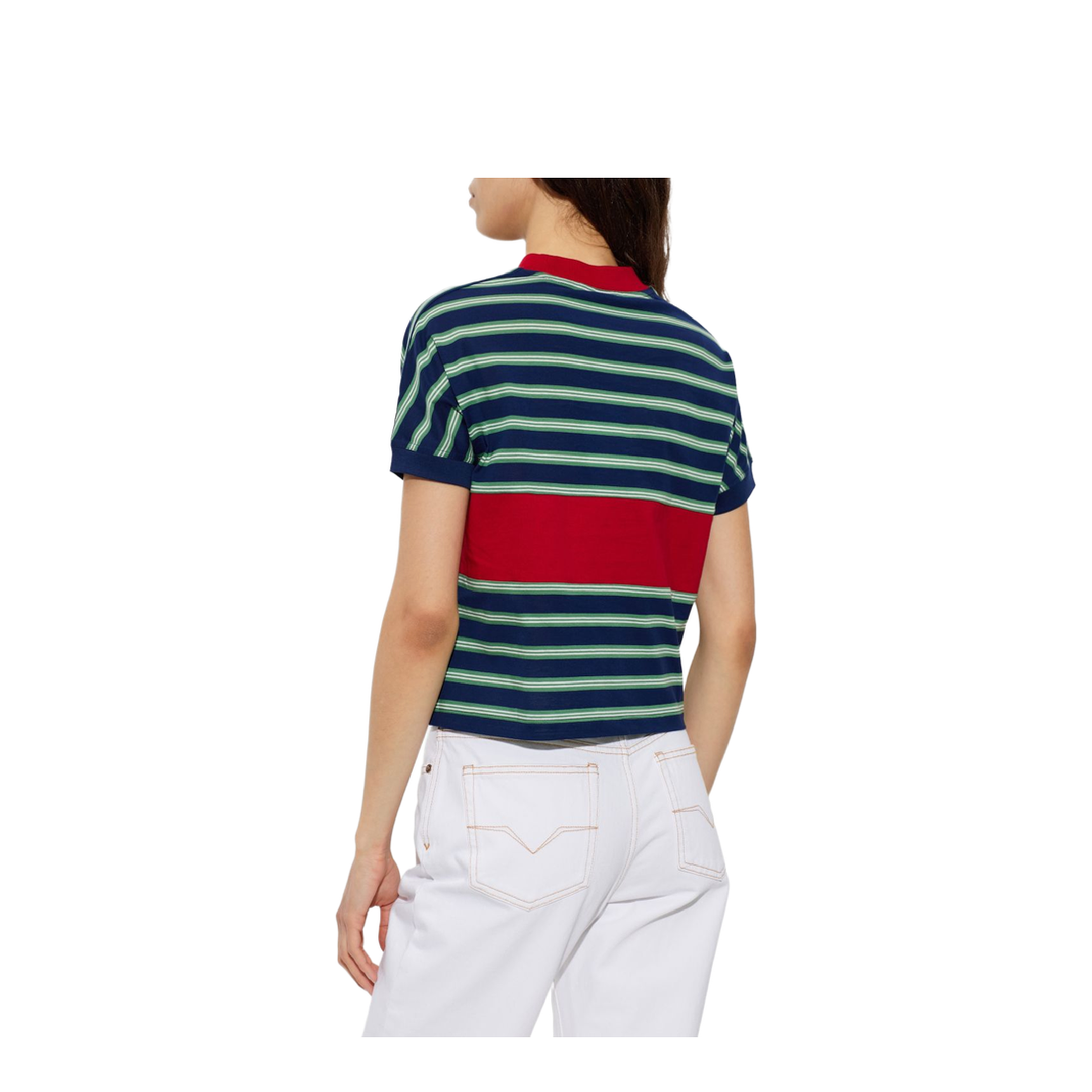 T-Shirt with Striped Pattern