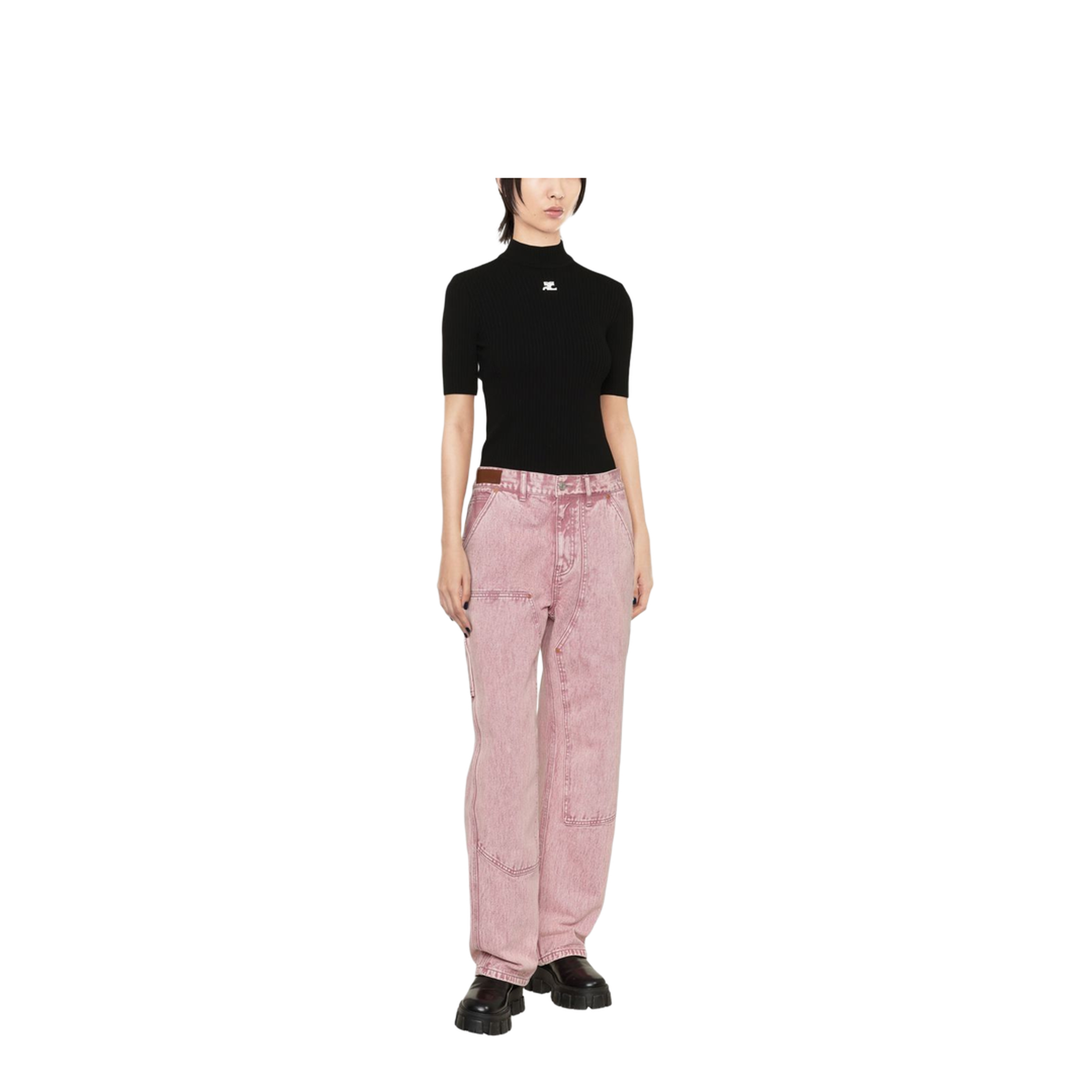 MAYFEYR - Courreges - Re-Edition Sweaters Black - PERMPU026FI00019999