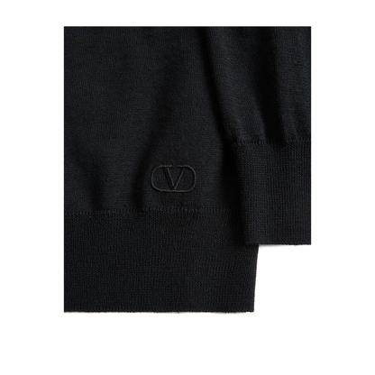 MAYFEYR - Valentino - Wool Jumper With Vlogo Embroidery - VKC38PBH9