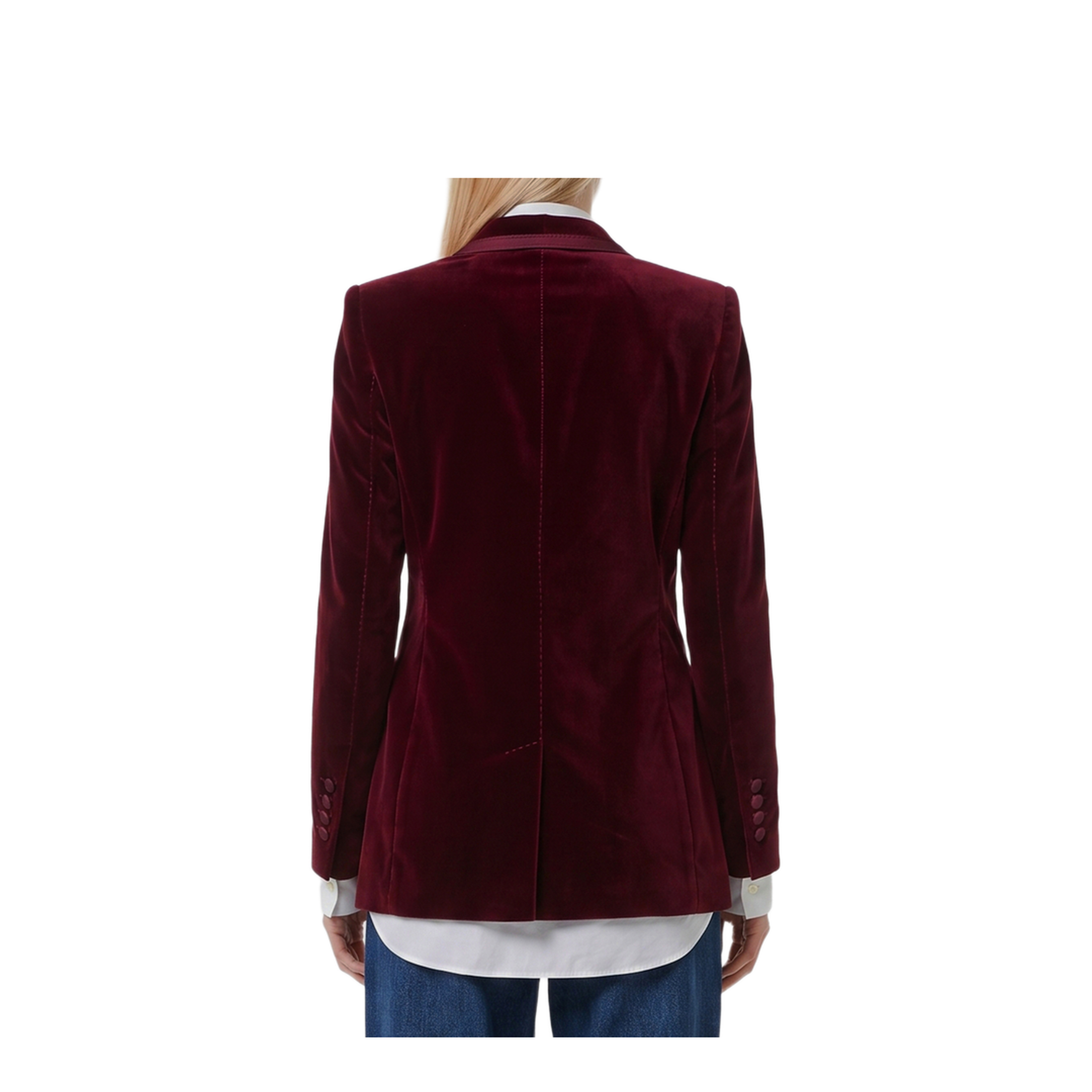 MAYFEYR - Dolce & Gabbana - Single-Breasted Velvet Jacket - F2JATTFUVG7M2762