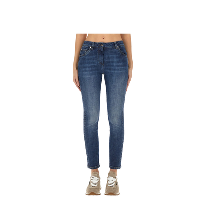 Slim Fit Denim Pants