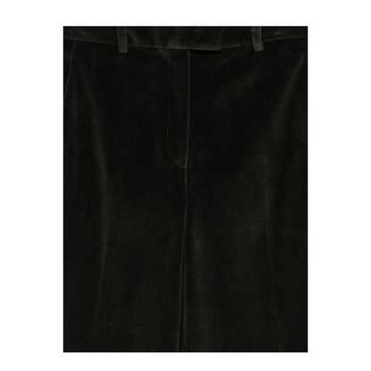 Cotton Wide-Leg Trousers