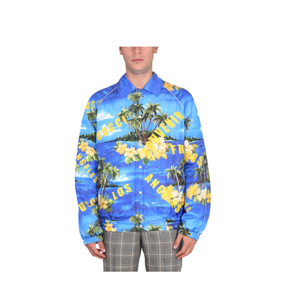 Nylon Jacket With Print