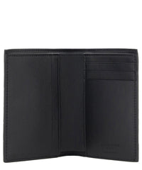 Paris credit card wallet in croc-embossed leather