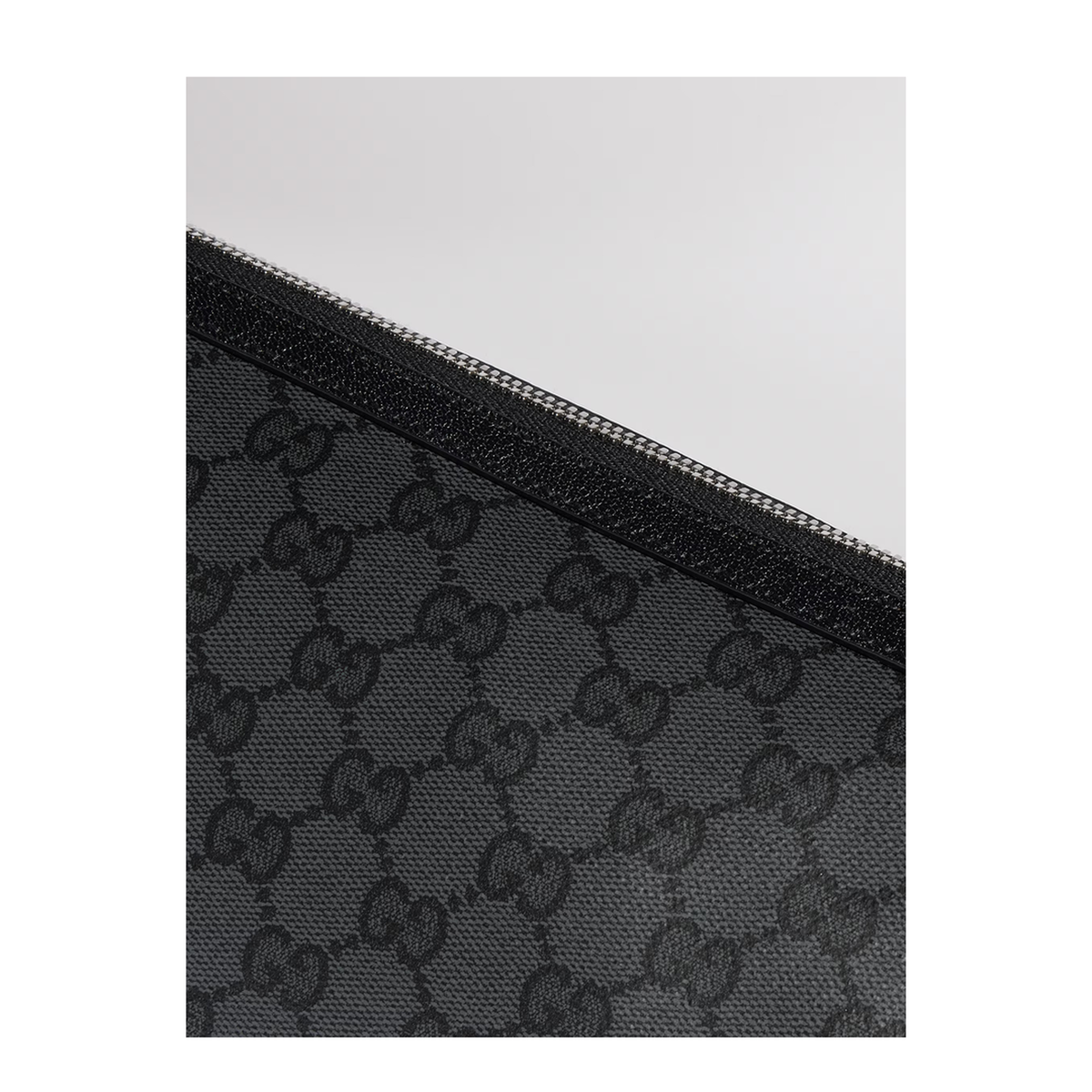 Essence Classic Small GG Coated Canvas Toiletry Case - Black