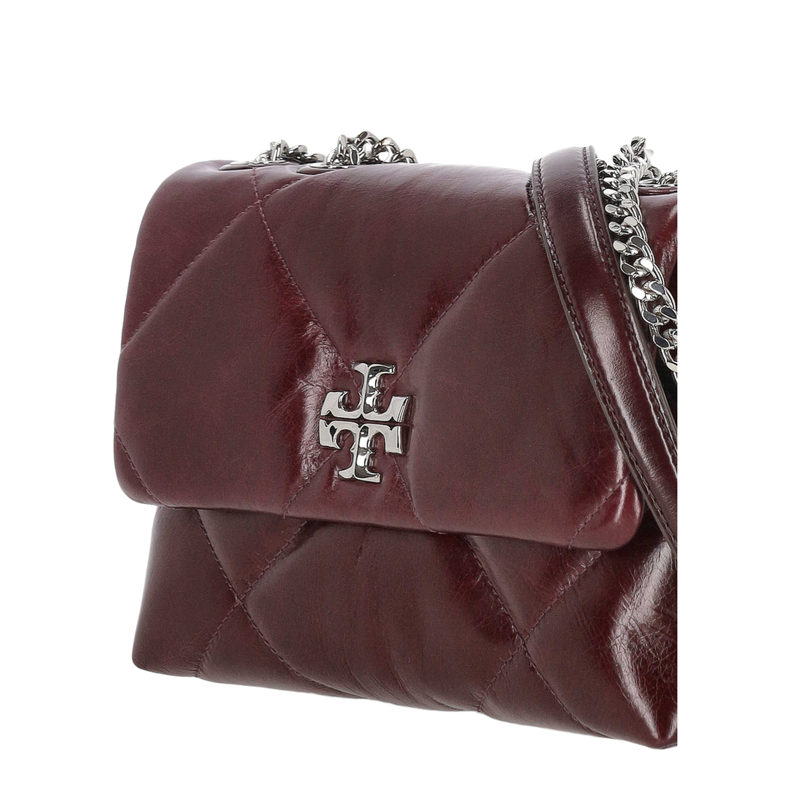 Small Burgundy Leather Crossbody Bag