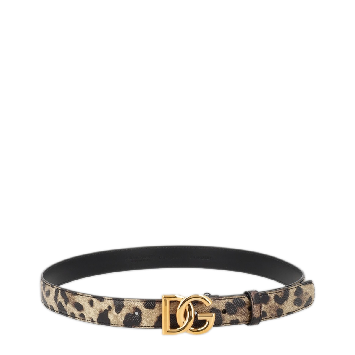 MAYFEYR - Dolce & Gabbana - Leather Belt With Dg Logo - BE1447AX566HY13M