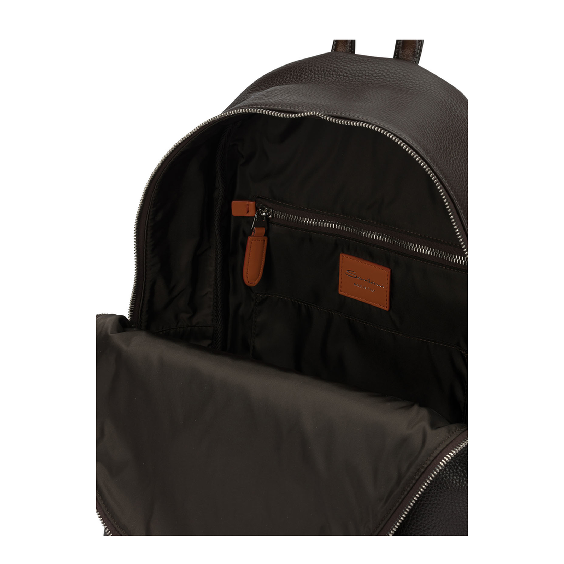 MAYFEYR - Santoni - Casual Leather Backpack - UIBBA3131TRAPMNT50T50