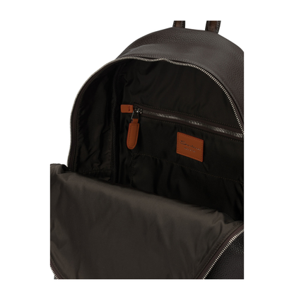 MAYFEYR - Santoni - Casual Leather Backpack - UIBBA3131TRAPMNT50T50