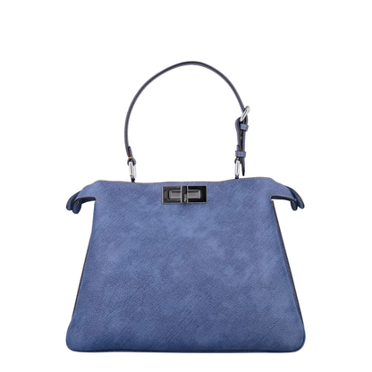 Peekaboo Soft Medium Cuoio Romano Leather Blue