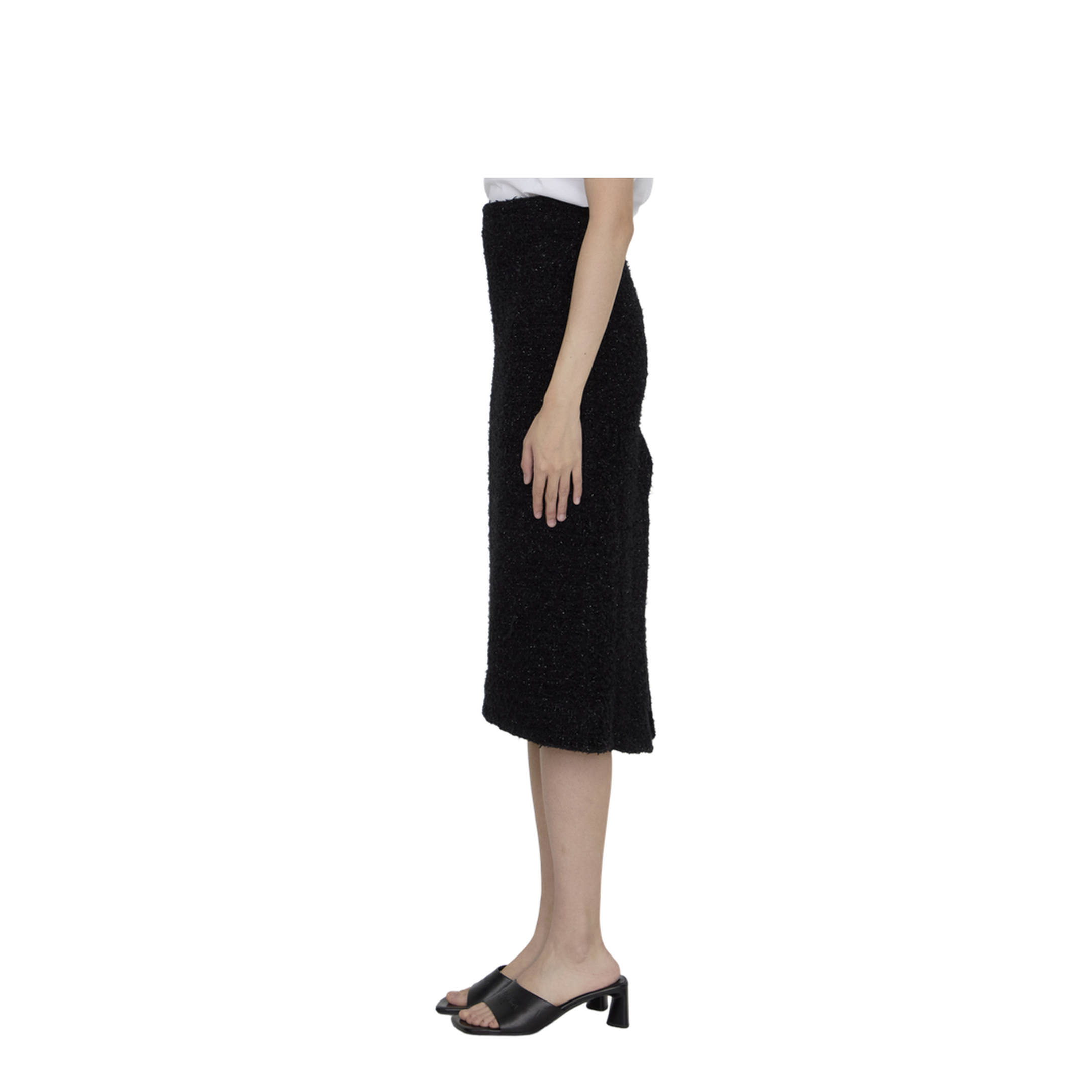 Tweed Midi Skirt