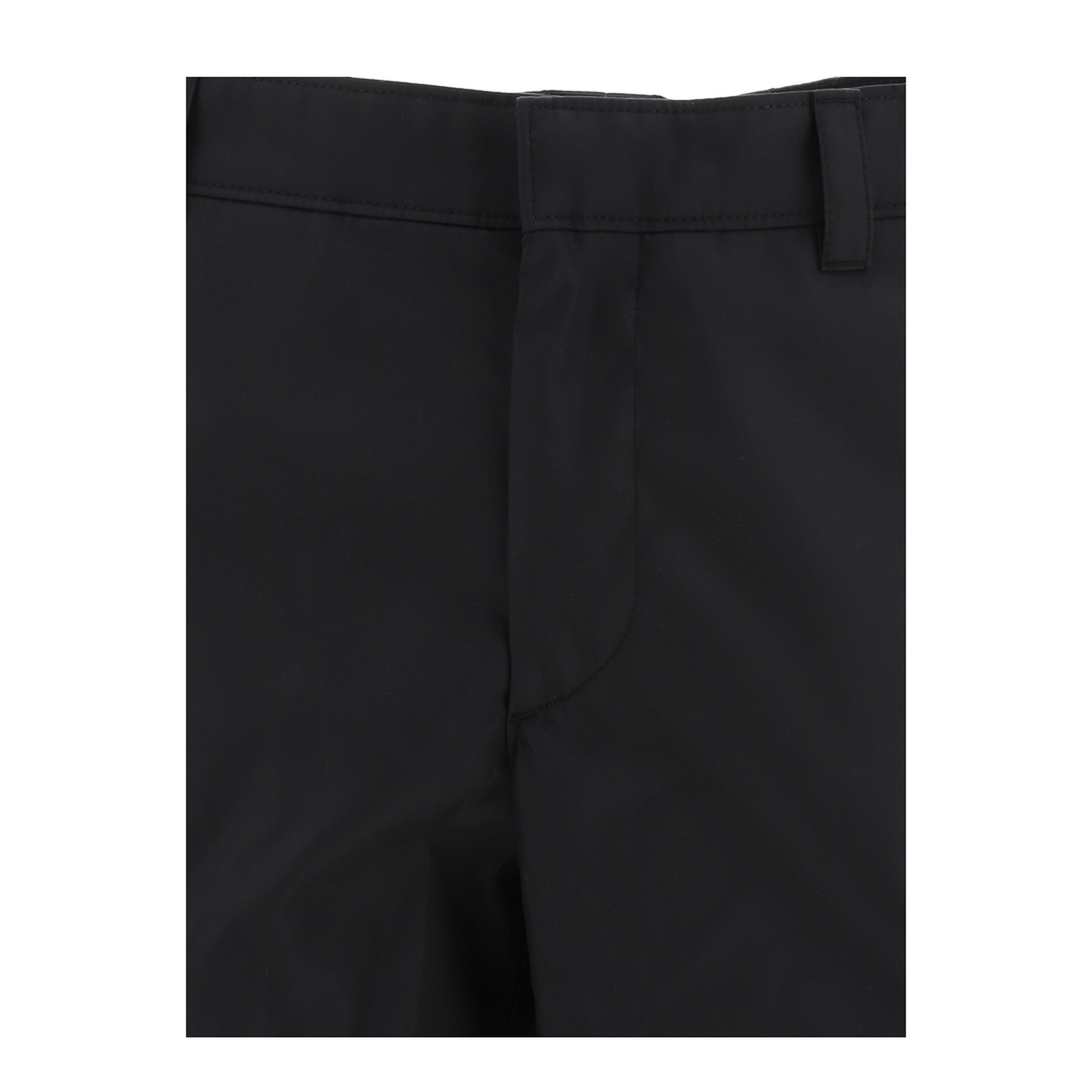 Black Polyamide Pants