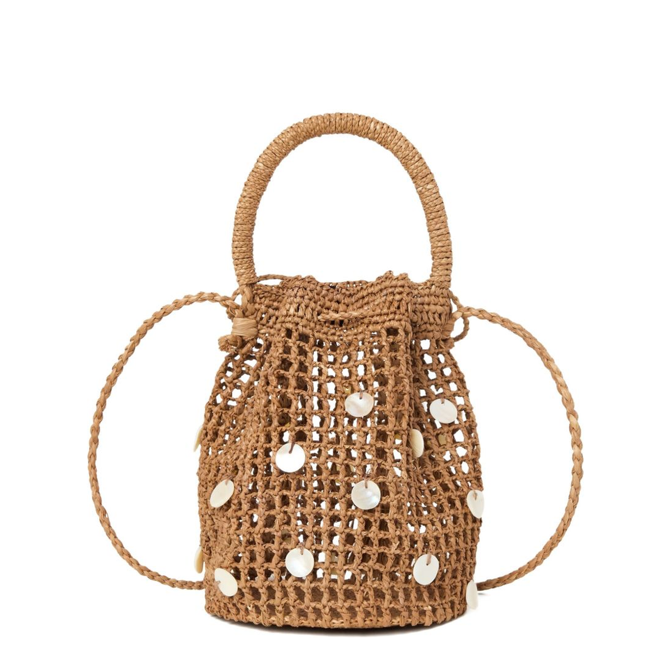 Rafia Bucket Bag
